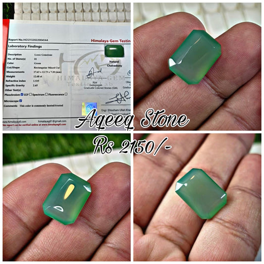 Aqeeq With Lab Certificate