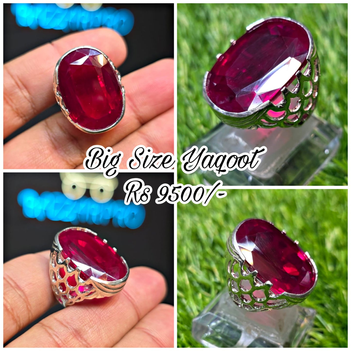 Premium Quality Yaqoot Ring
