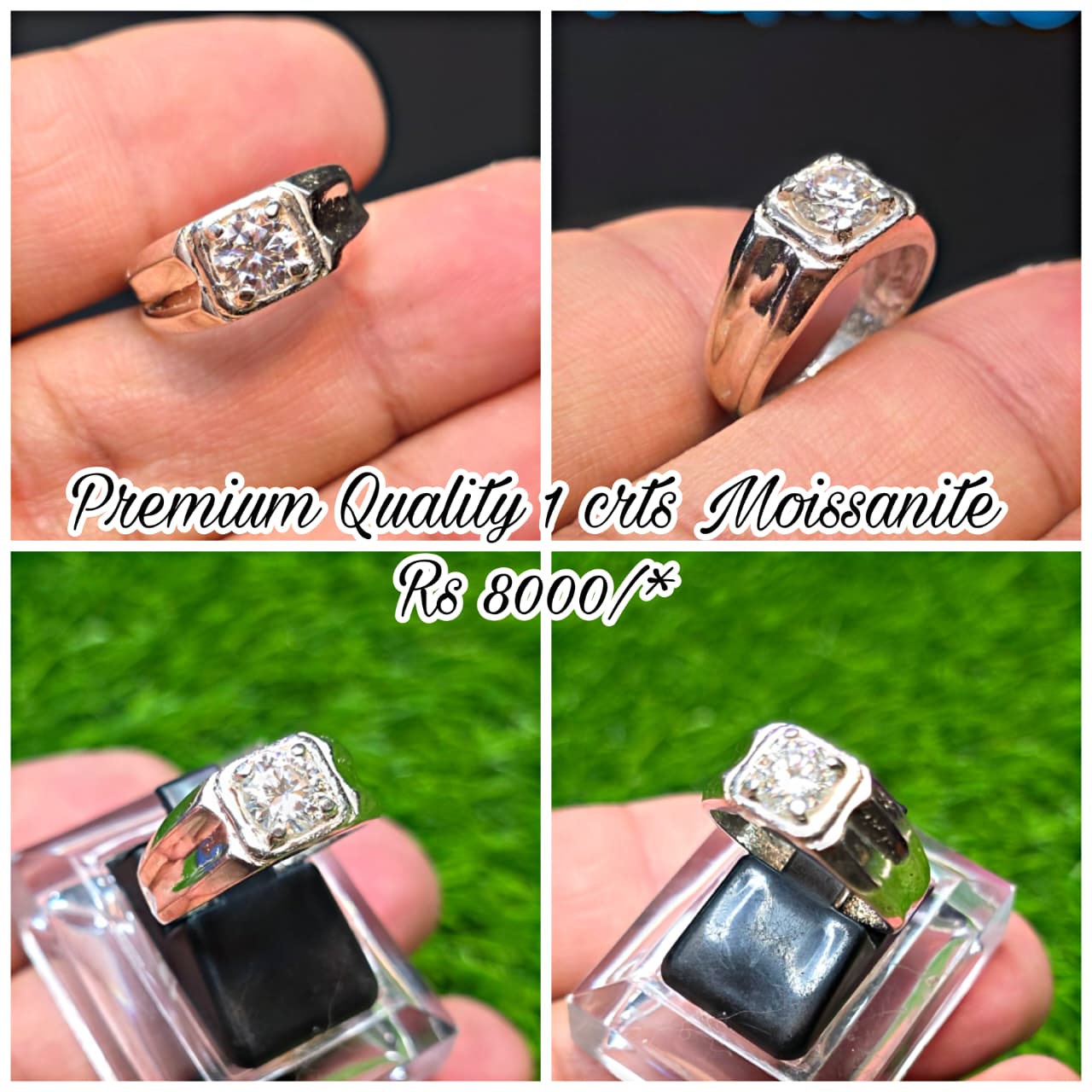 Premium Quality Moissanite Ring