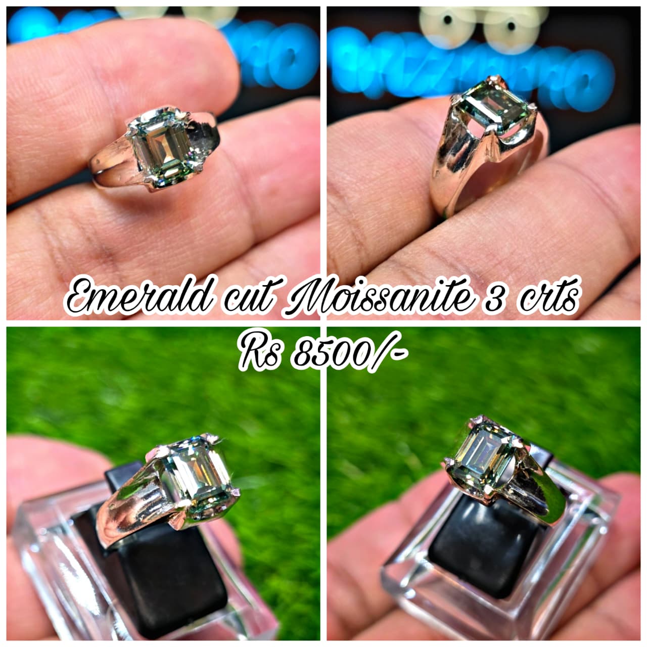 Premium Quality Moissanite Ring