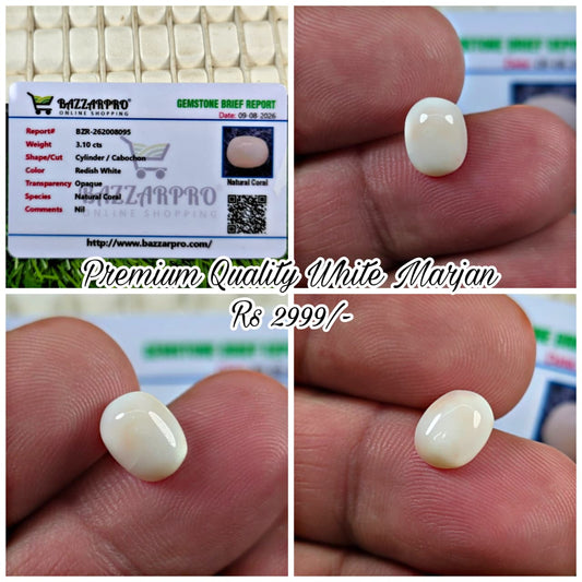 Premium Quality Marjan Stone With Lab Certificate