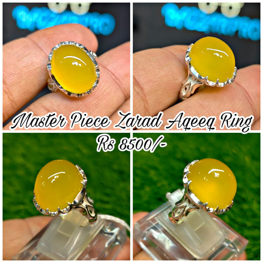 Premium Quality Zarad Aqeeq Ring