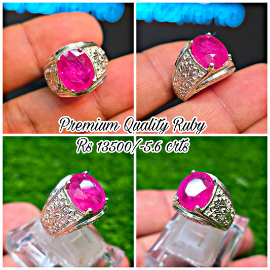 Premium Quality Ruby Ring