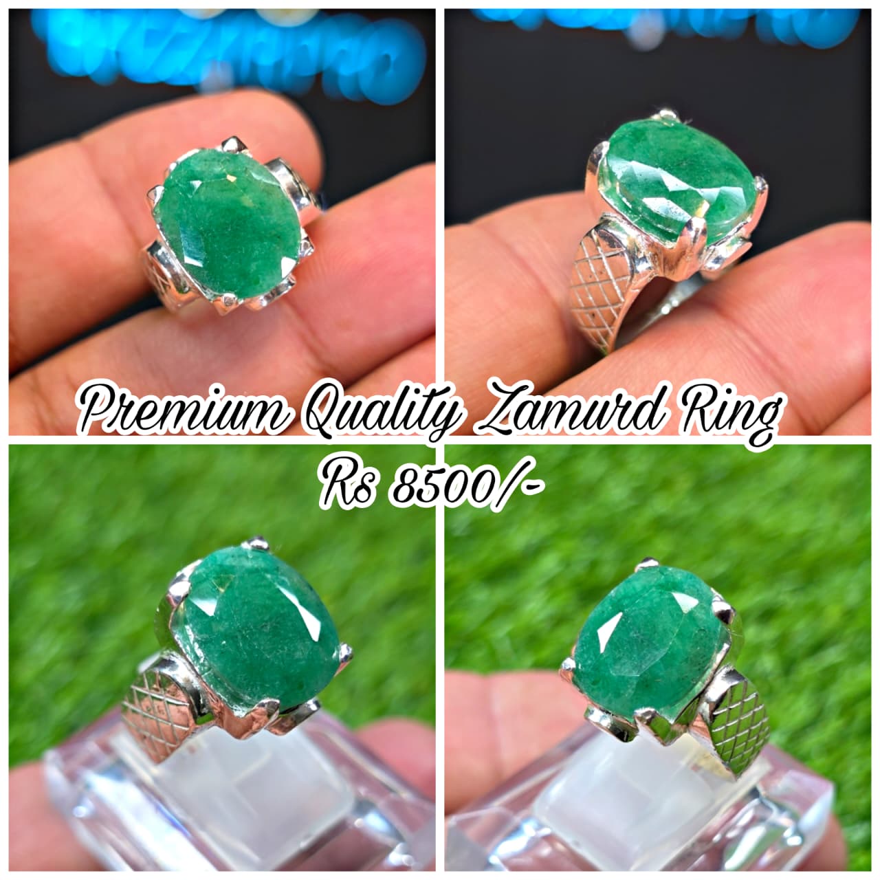 Premium Quality Zamurd Ring