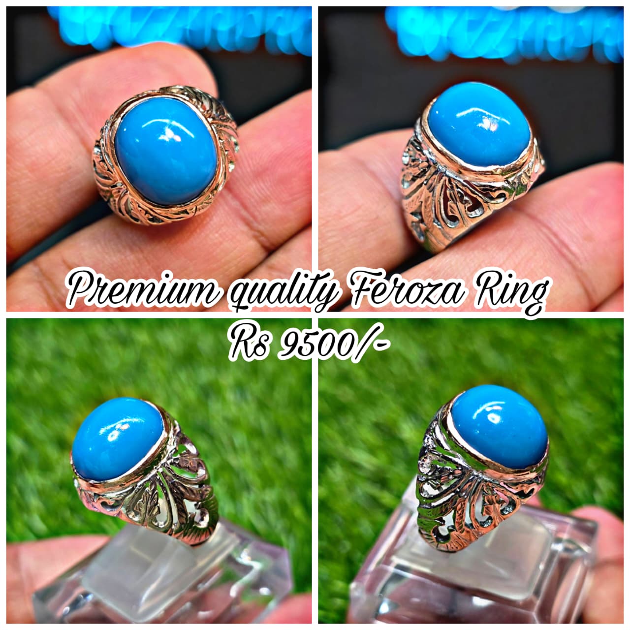 Premium Quality Feroza Ring