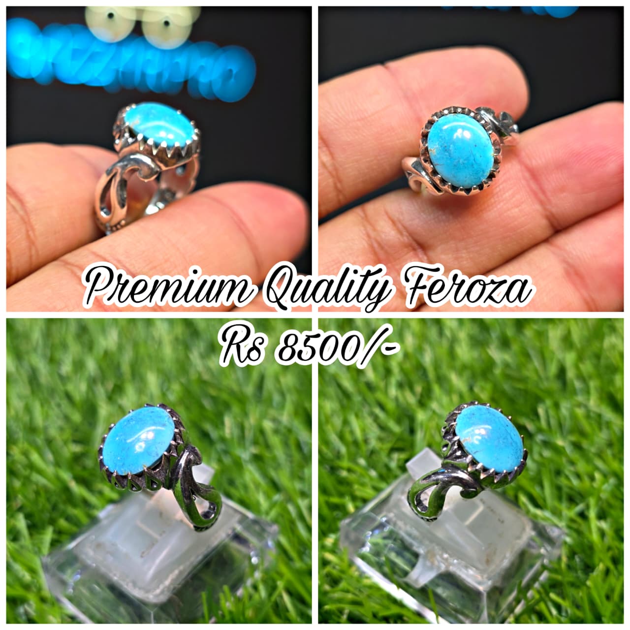 Premium Quality Feroza Ring
