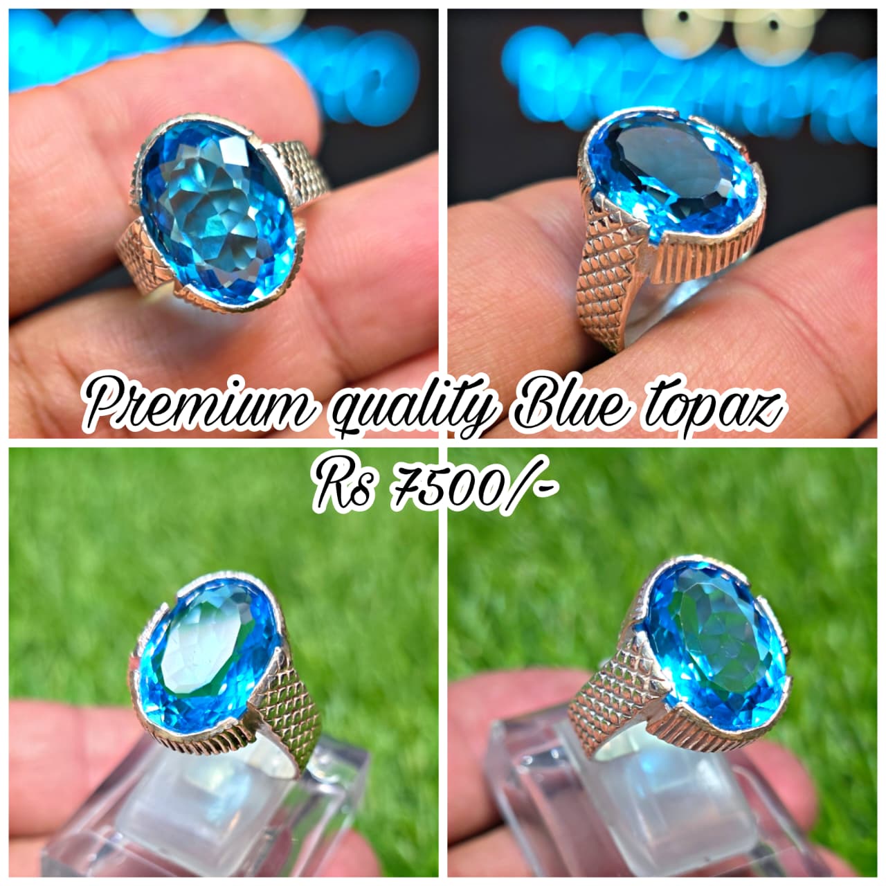 Premium Quality Topaz Ring