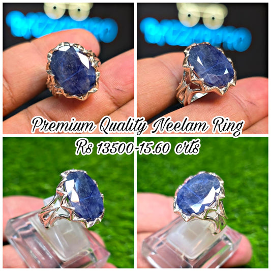 Premium Quality Neelam Ring