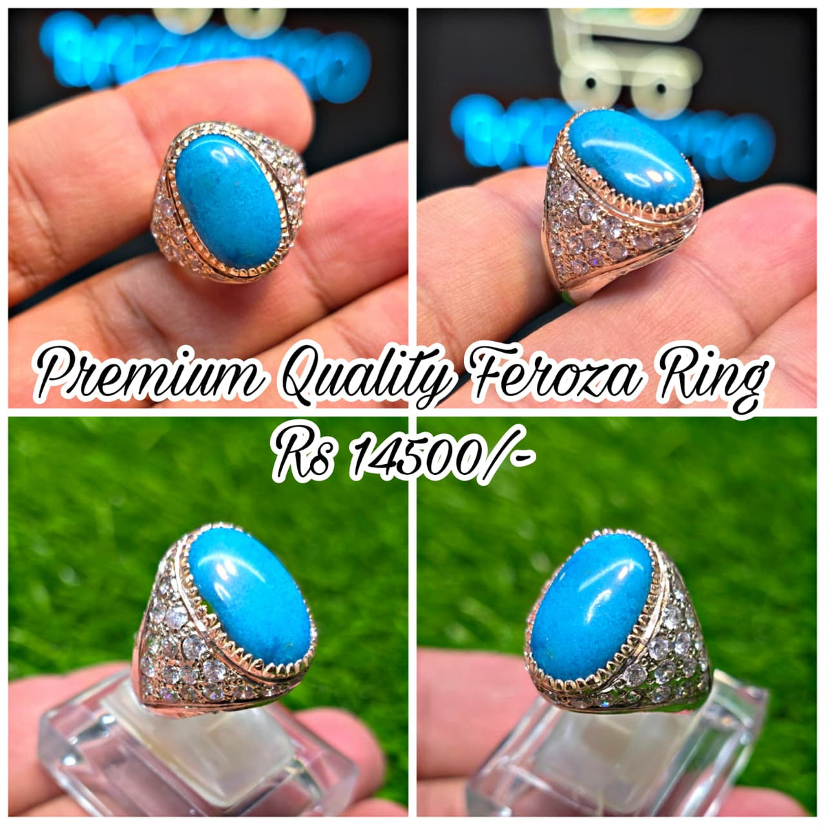 Premium Quality Feroza Ring
