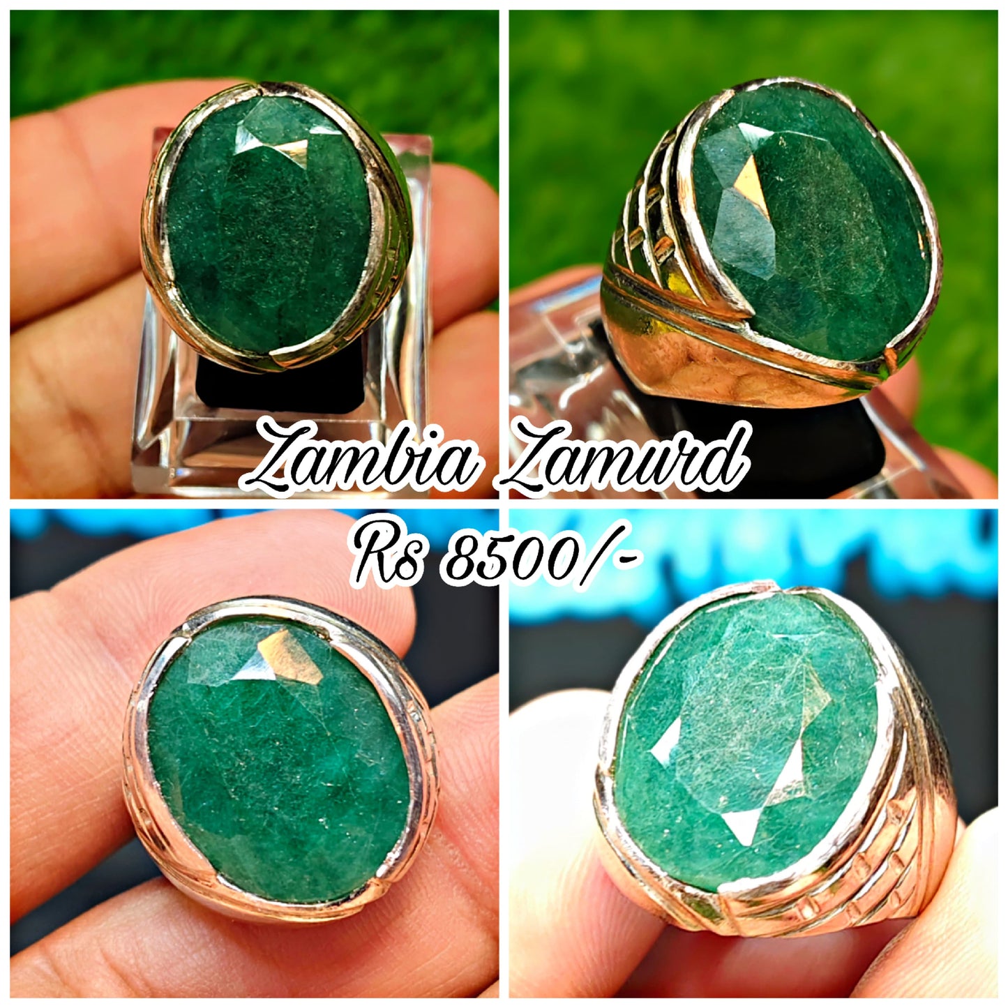 Zambian Zamurd Ring