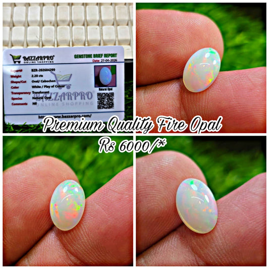 Premium Quality Opal With Lab Certificate