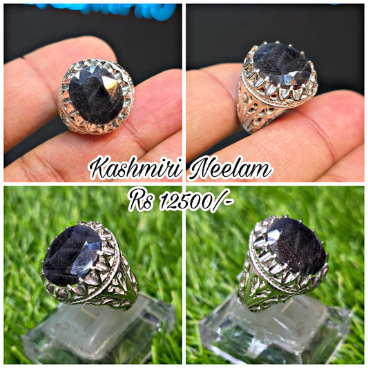 Premium Quality Neelam Ring
