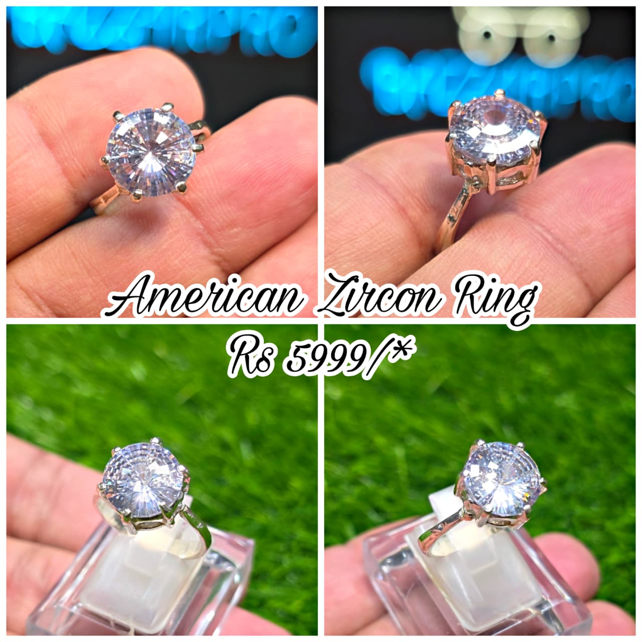Premium Quality Zircon Ring
