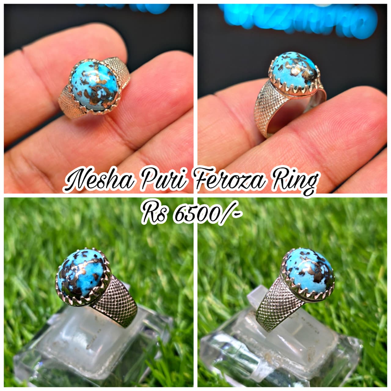 Premium Quality Nisha Puri Feroza Ring