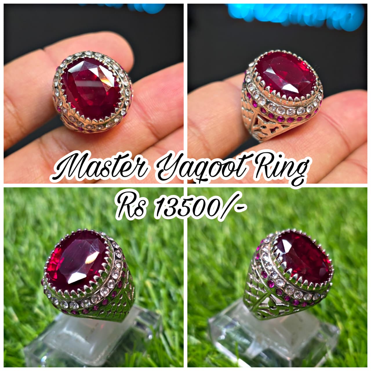 Premium Quality Yaqoot Ring