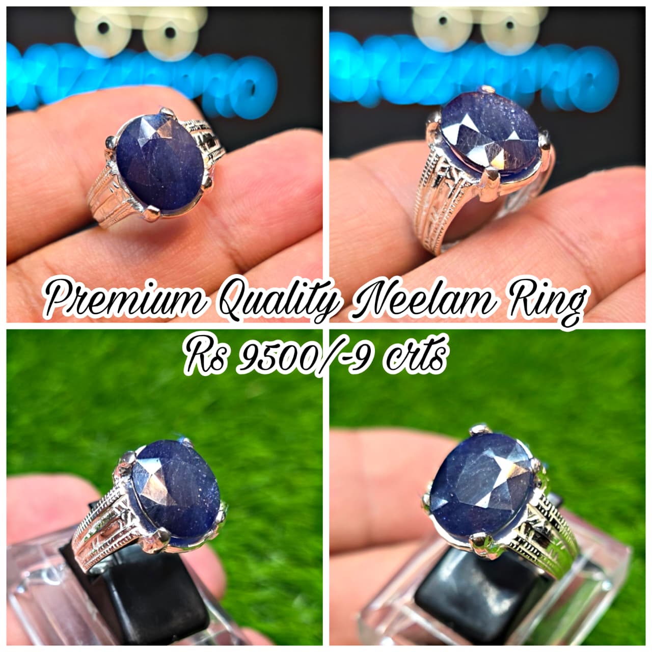 Premium Quality Neelam Ring
