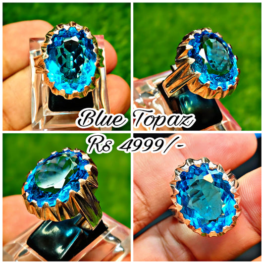 Blue Topaz Ring