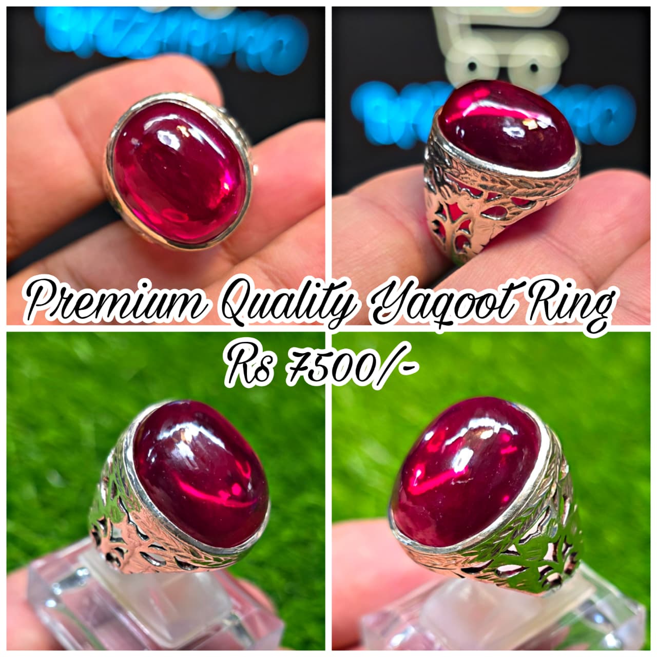 Premium Quality Yaqoot Ring