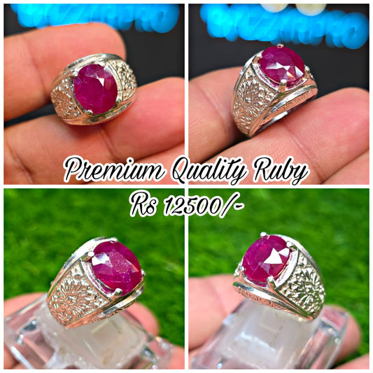 Premium Quality Ruby Ring