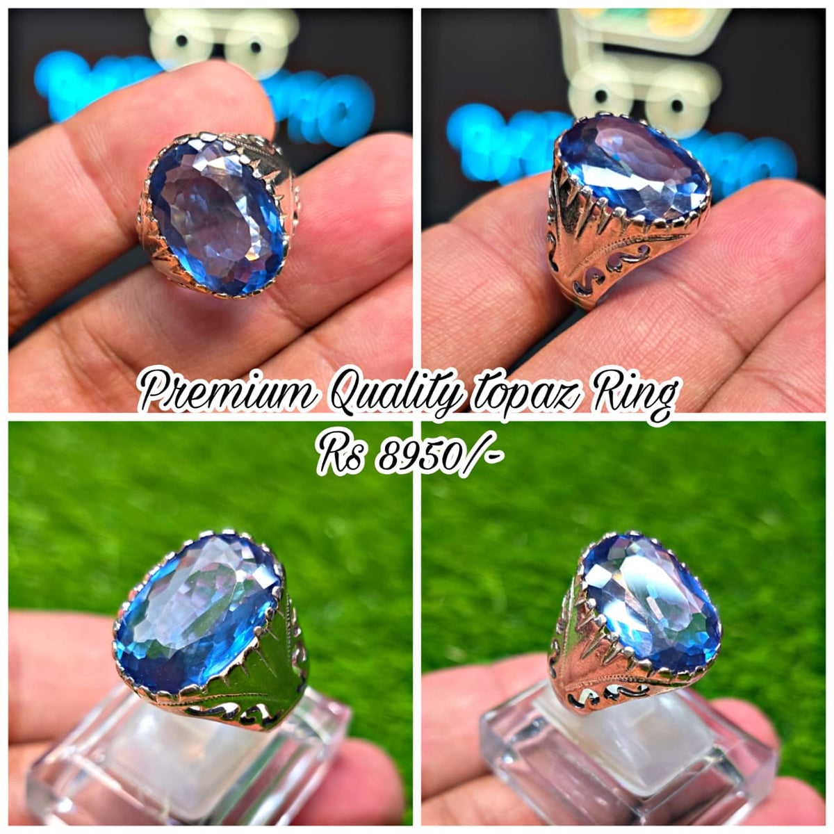 Premium Quality Topaz Ring