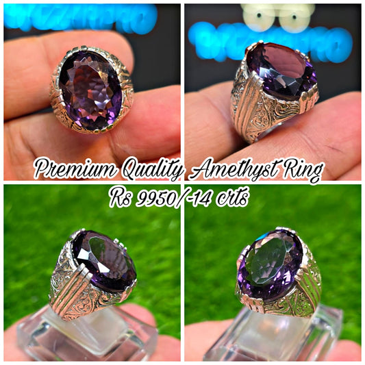 Premium Quality Amethyst Ring