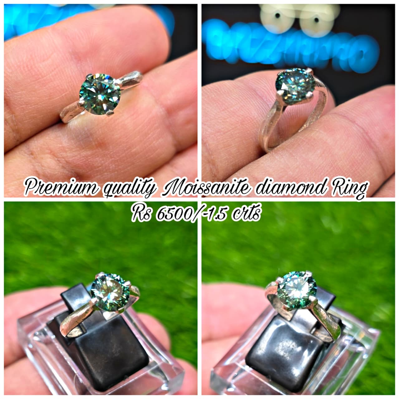 Premium Quality Moissanite Ring