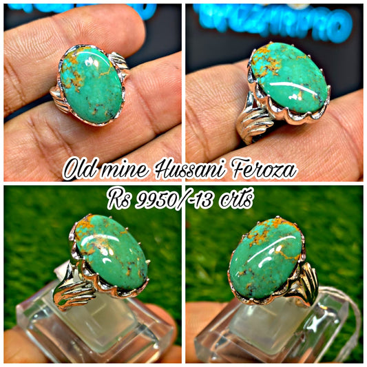 Premium Quality Old Mine Hussani Feroza Ring