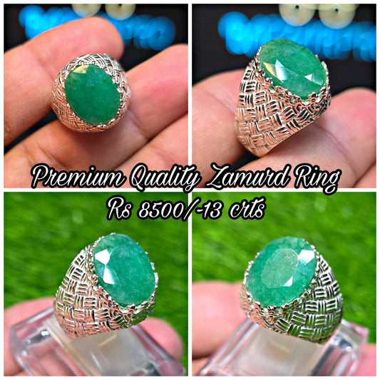 Premium Quality Zamurd Ring