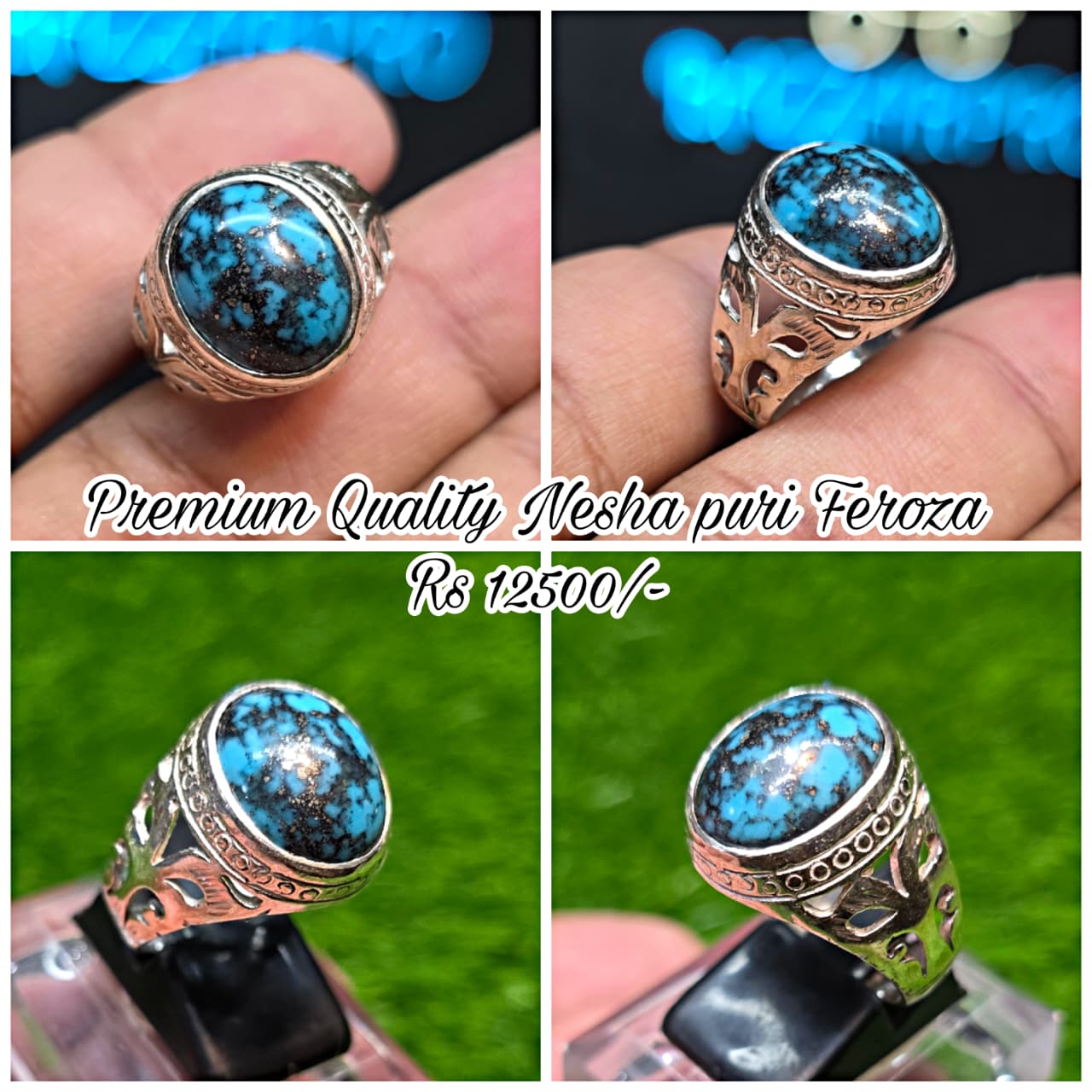 Premium Quality Nisha Puri Feroza Ring