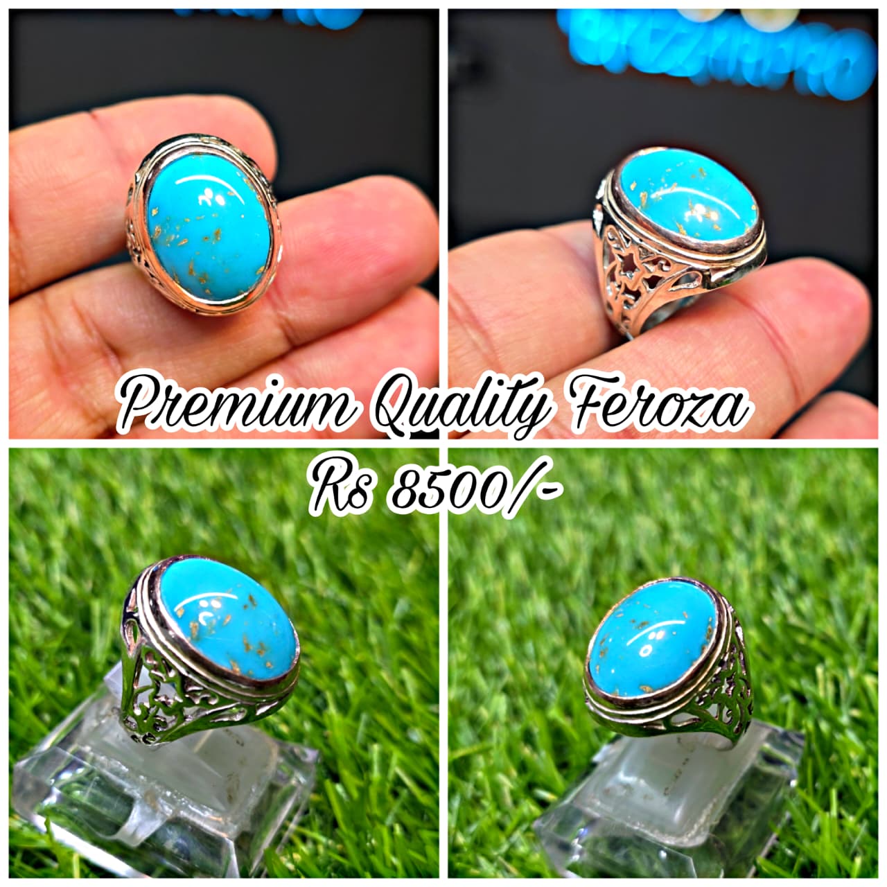 Premium Quality Feroza Ring