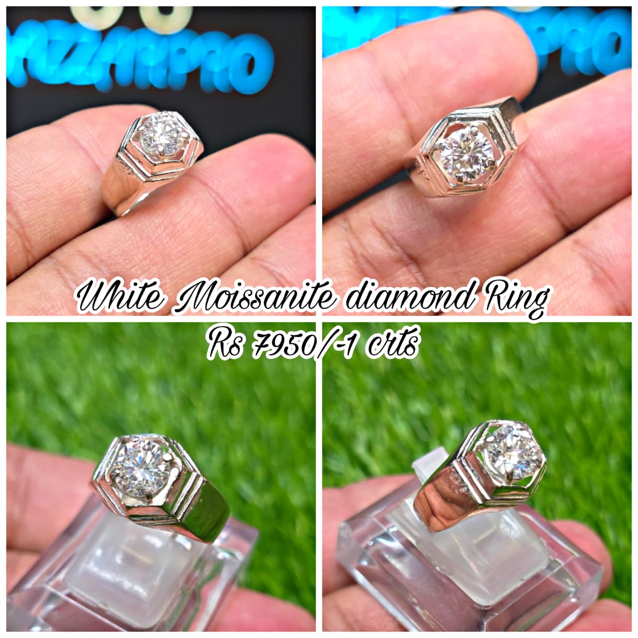 Premium Quality Moissanite Ring