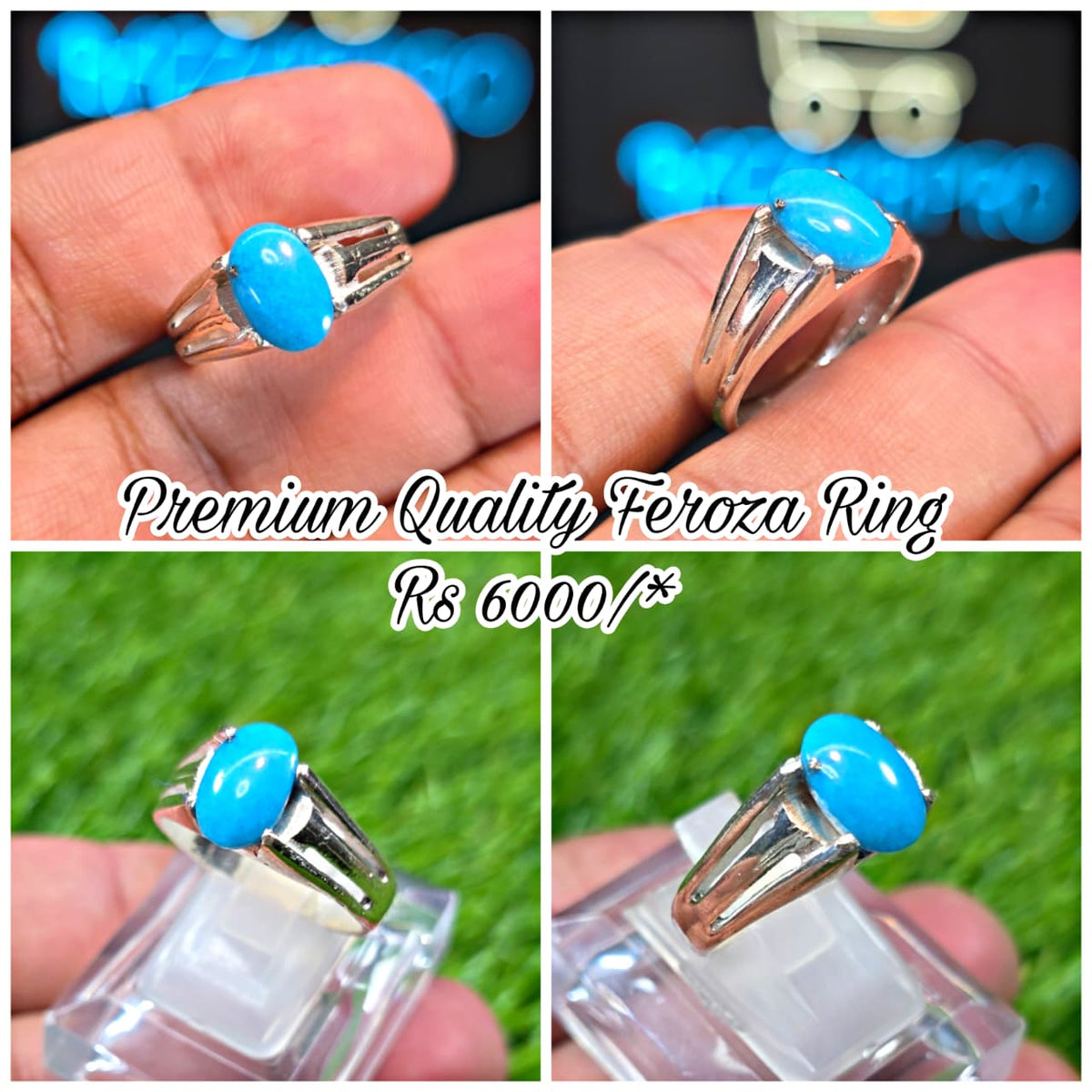 Premium Quality Feroza Ring