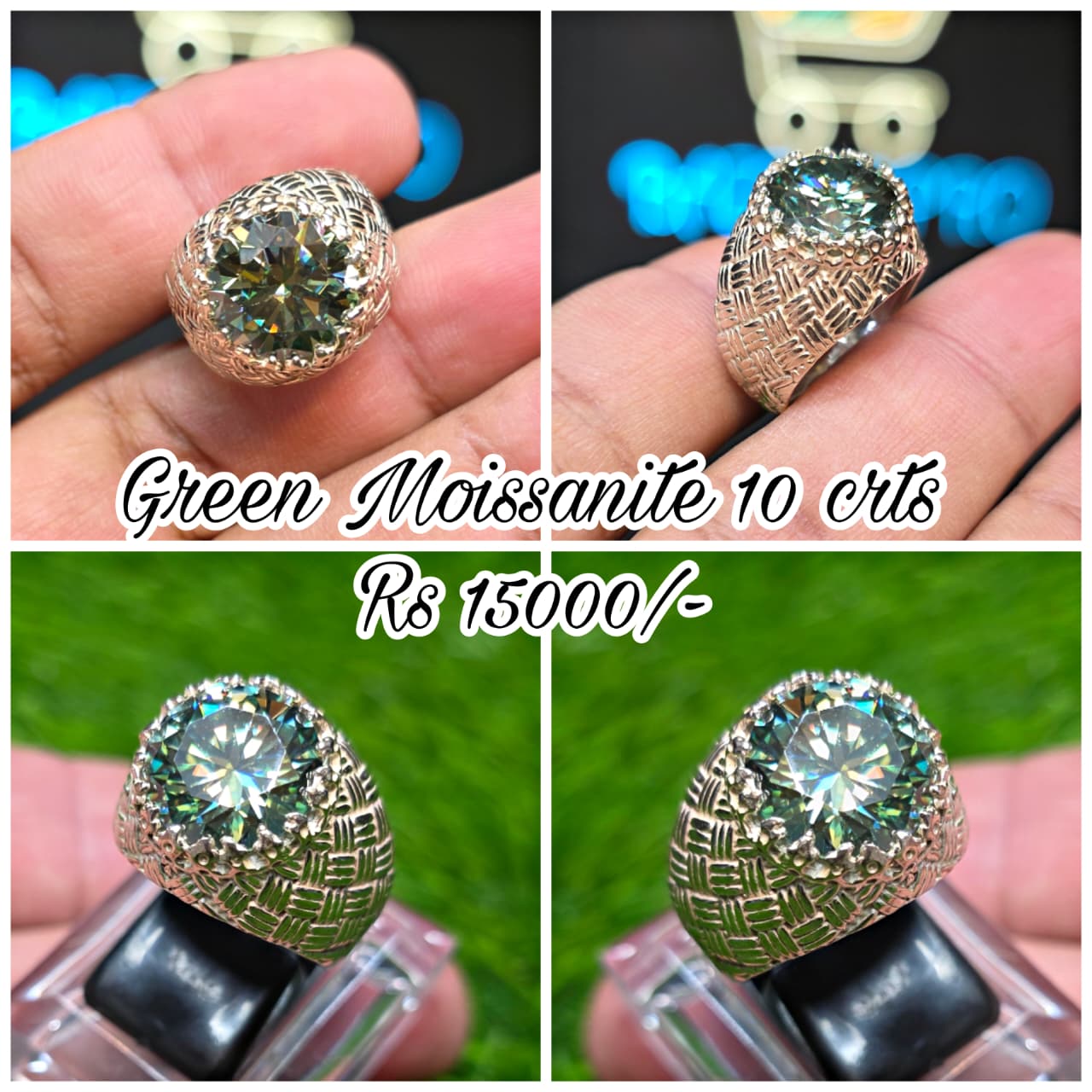 Premium Quality Moissanite Ring
