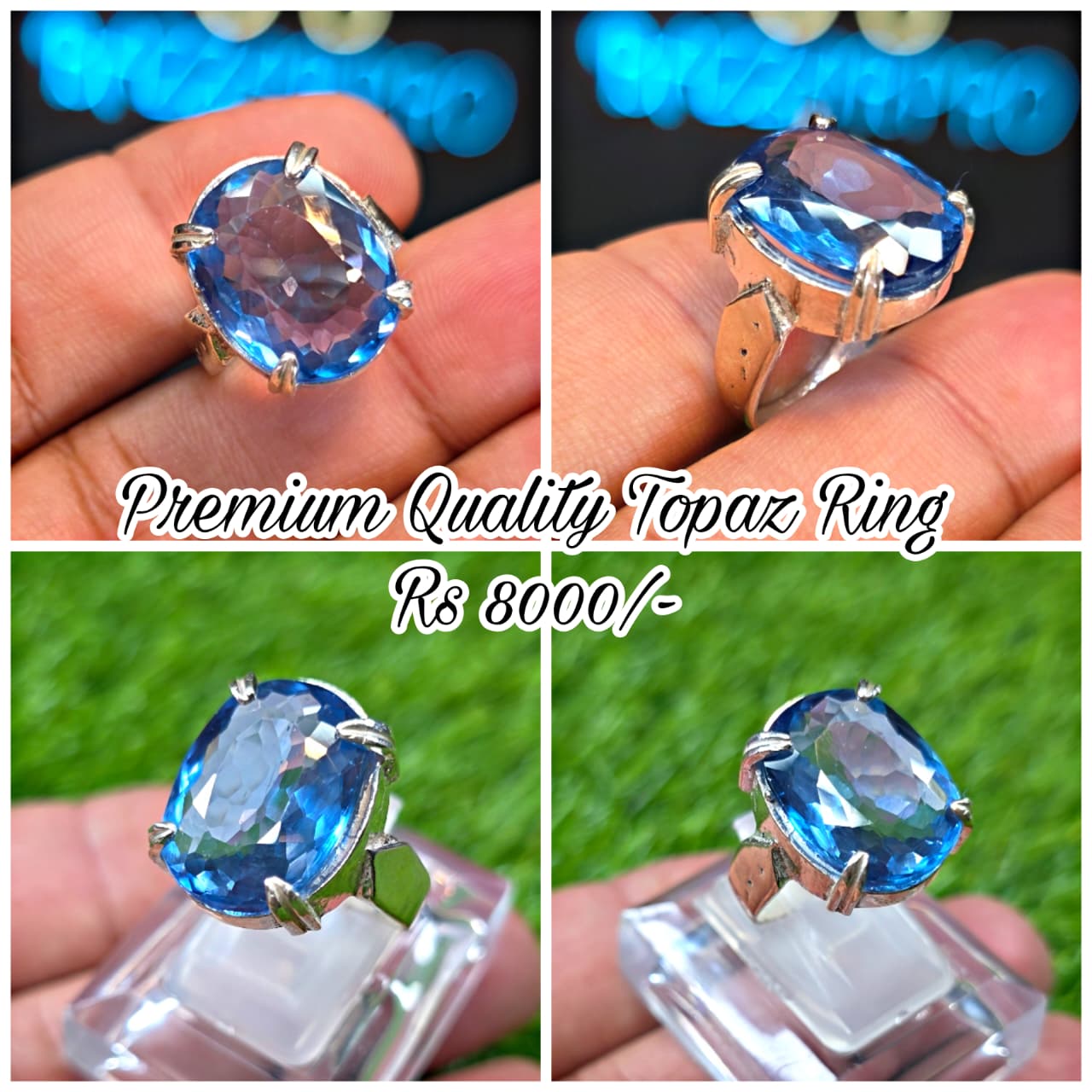 Premium Quality Topaz Ring