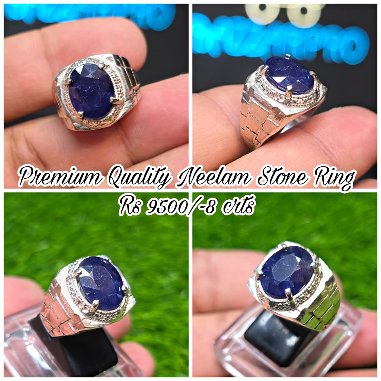 Premium Quality Neelam Ring