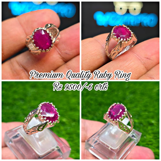 Premium Quality Ruby Ring