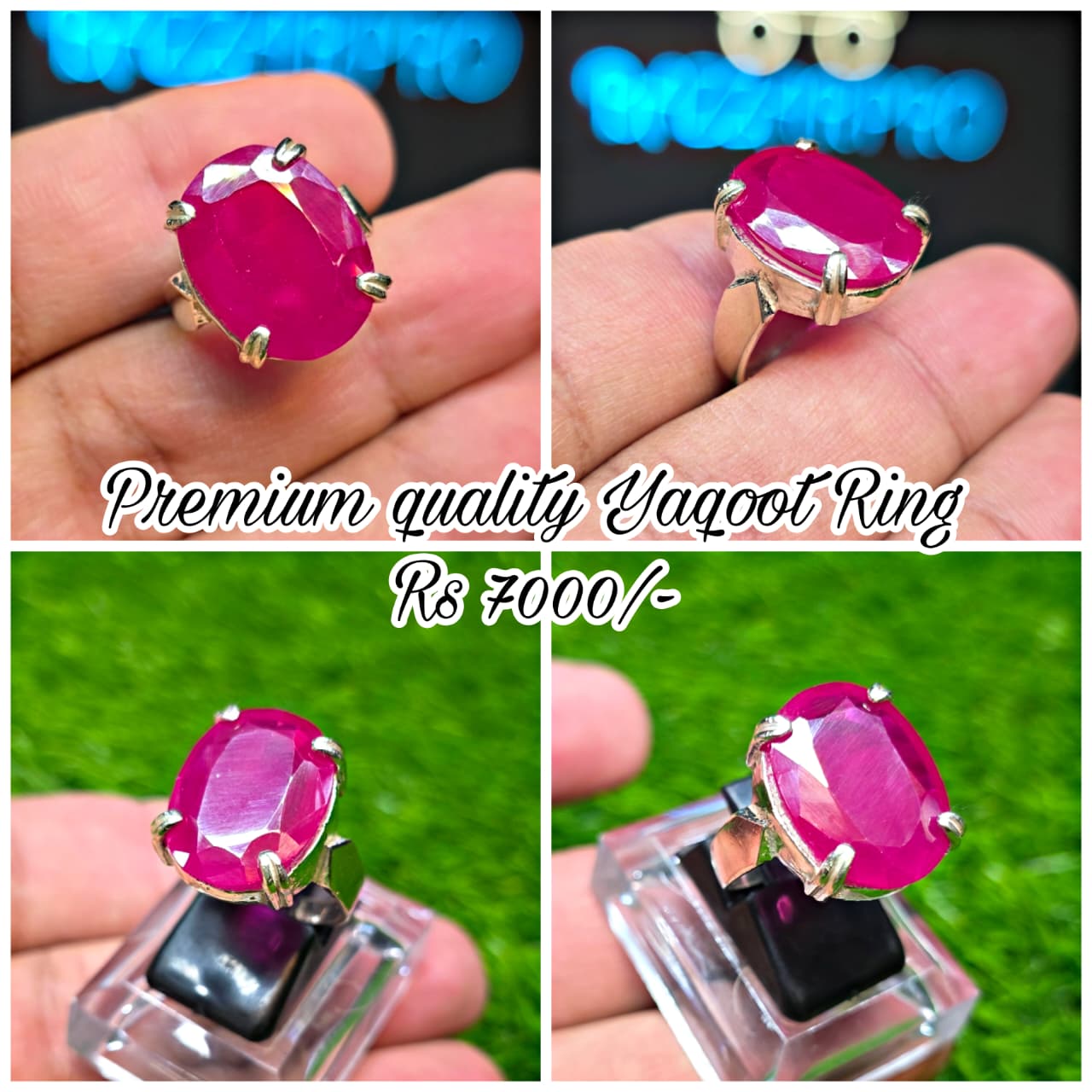 Premium Quality Yaqoot Ring