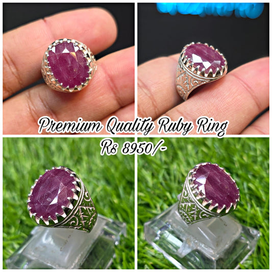 Premium Quality Ruby Ring