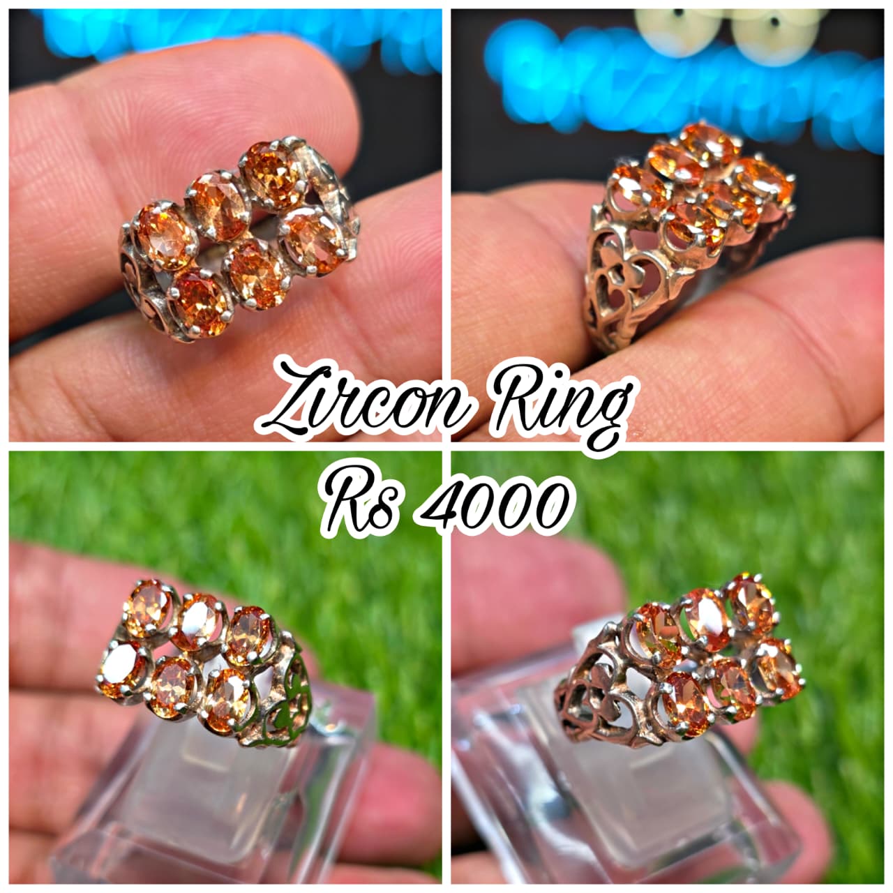 Premium Quality Zircon Ring