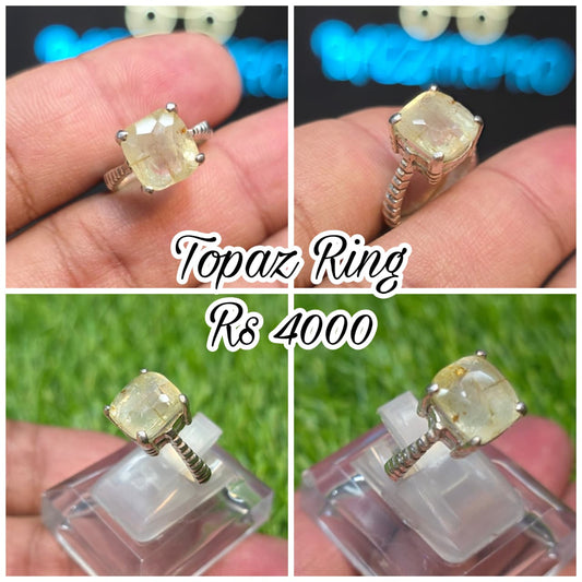 Premium Quality Topaz Ring