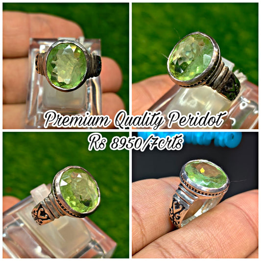 Premium Quality Peridot Ring