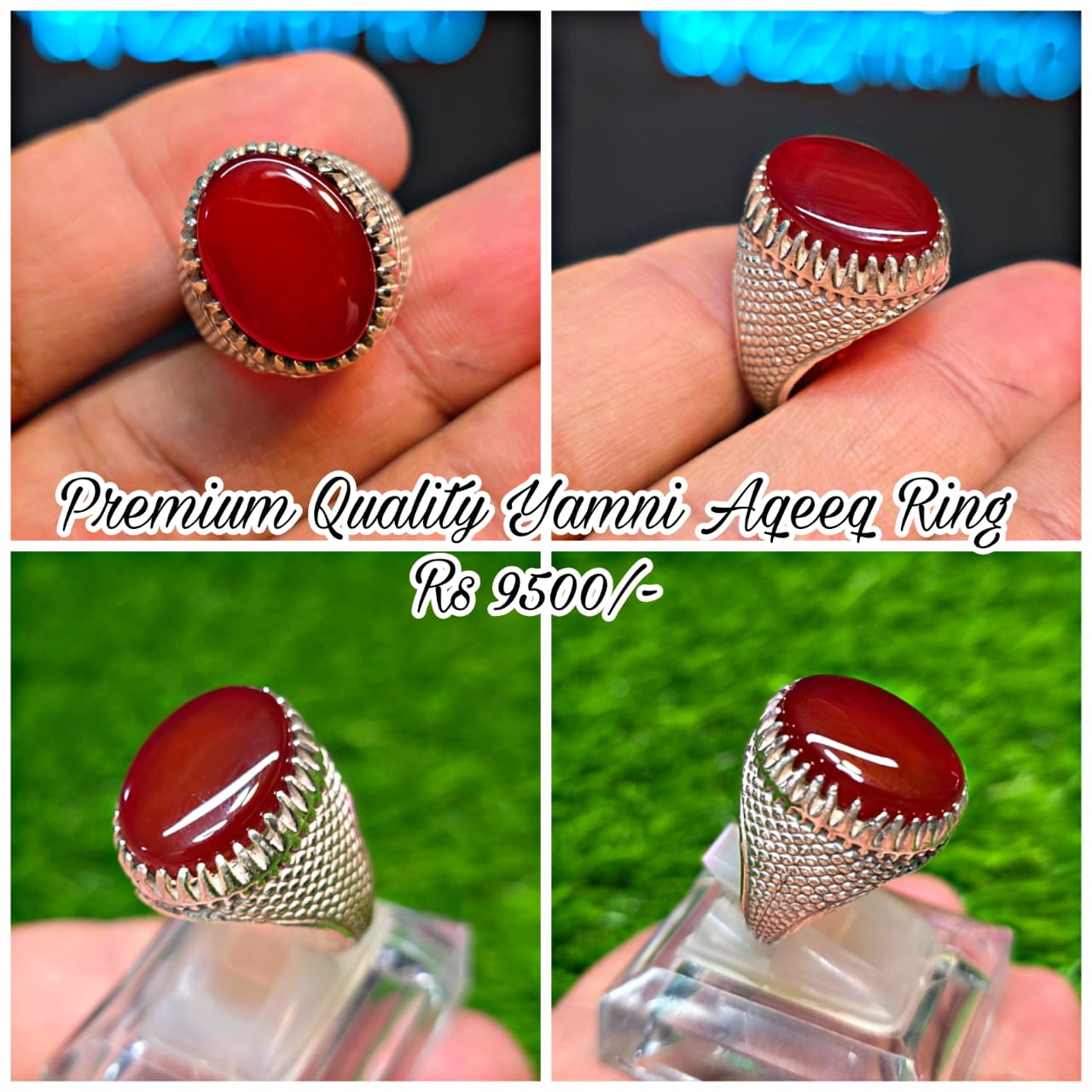 Premium Quality Yamni Aqeeq Ring
