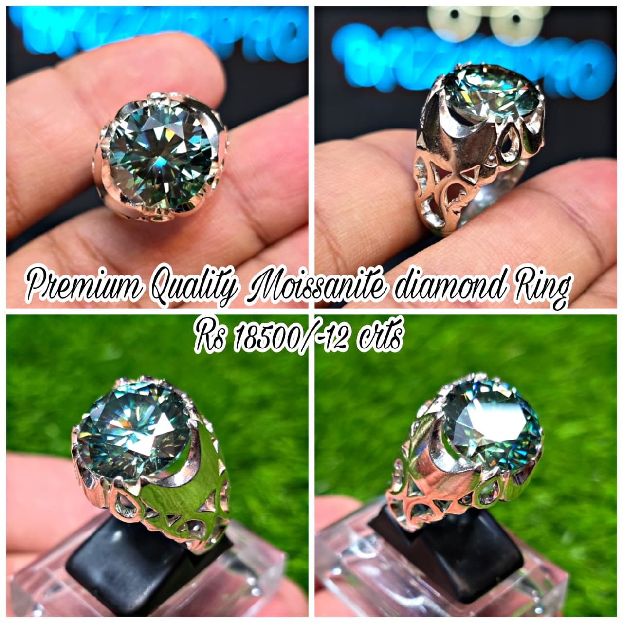 Premium Quality Moissanite Ring