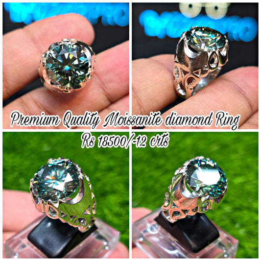 Premium Quality Moissanite Ring