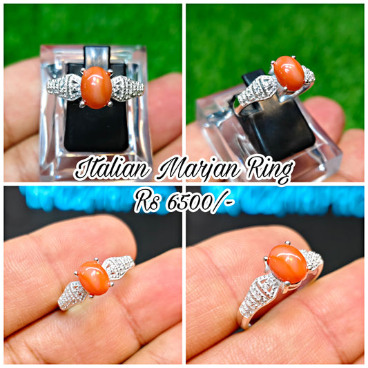Italian Marjan Ring
