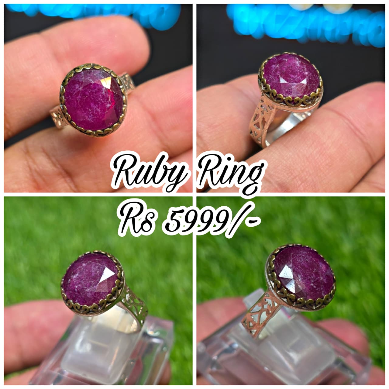 Premium Quality Ruby Ring