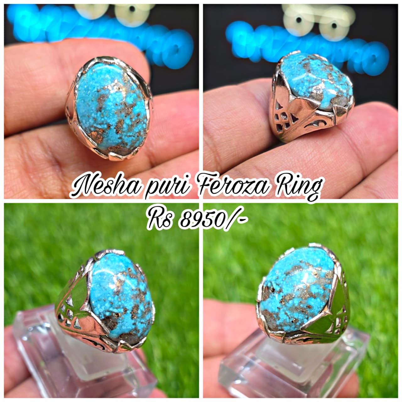 Premium Quality Nisha Puri Feroza Ring