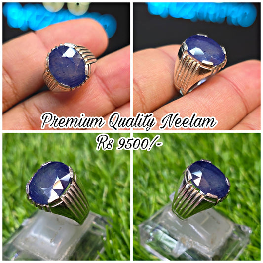 Premium Quality Neelam Ring