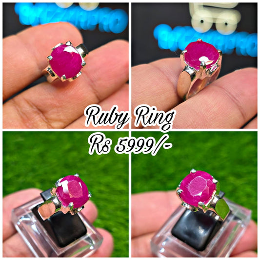 Premium Quality Ruby Ring