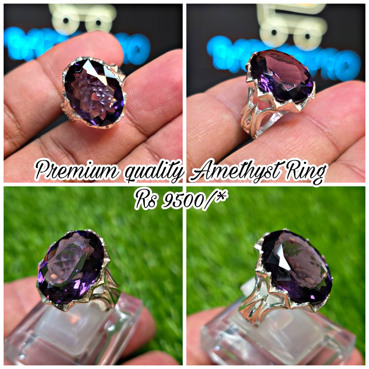 Premium Quality Amethyst Ring
